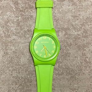 Bright Green Silicone Watch